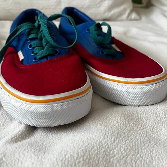 Vans Authentic Primary Color Lace Up Sneaker Tennis Shoe Mens 6.5/ Womens 8 - Picture 6 of 6